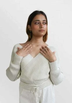 SET - Sweter - Beige -Ulla Popken Sklep 460d4ed1a6624eb79551cae5ae954d30