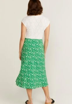 DITTE - Spódnica Trapezowa - Fields Green Be 6 DITTE - Spódnica Trapezowa - Fields Green Be -Ulla Popken Sklep 48c09826ad044046b29bc0d785a5fae9