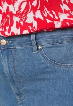 ONLY CARMAKOMA CARKILA-HIRIS HW SK DNM PIMBOX - Jeansy Skinny Fit - Light Blue Denim 9 ONLY CARMAKOMA CARKILA-HIRIS HW SK DNM PIMBOX - Jeansy Skinny Fit - Light Blue Denim -Ulla Popken Sklep 4a3bb55424834c67a8f3d17ab3dac5b8