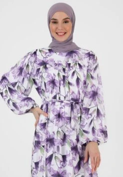 MODEST REFKA - Długa Sukienka - Multi Coloured -Ulla Popken Sklep 4af1d519acb14ada870ffe7e1e449814