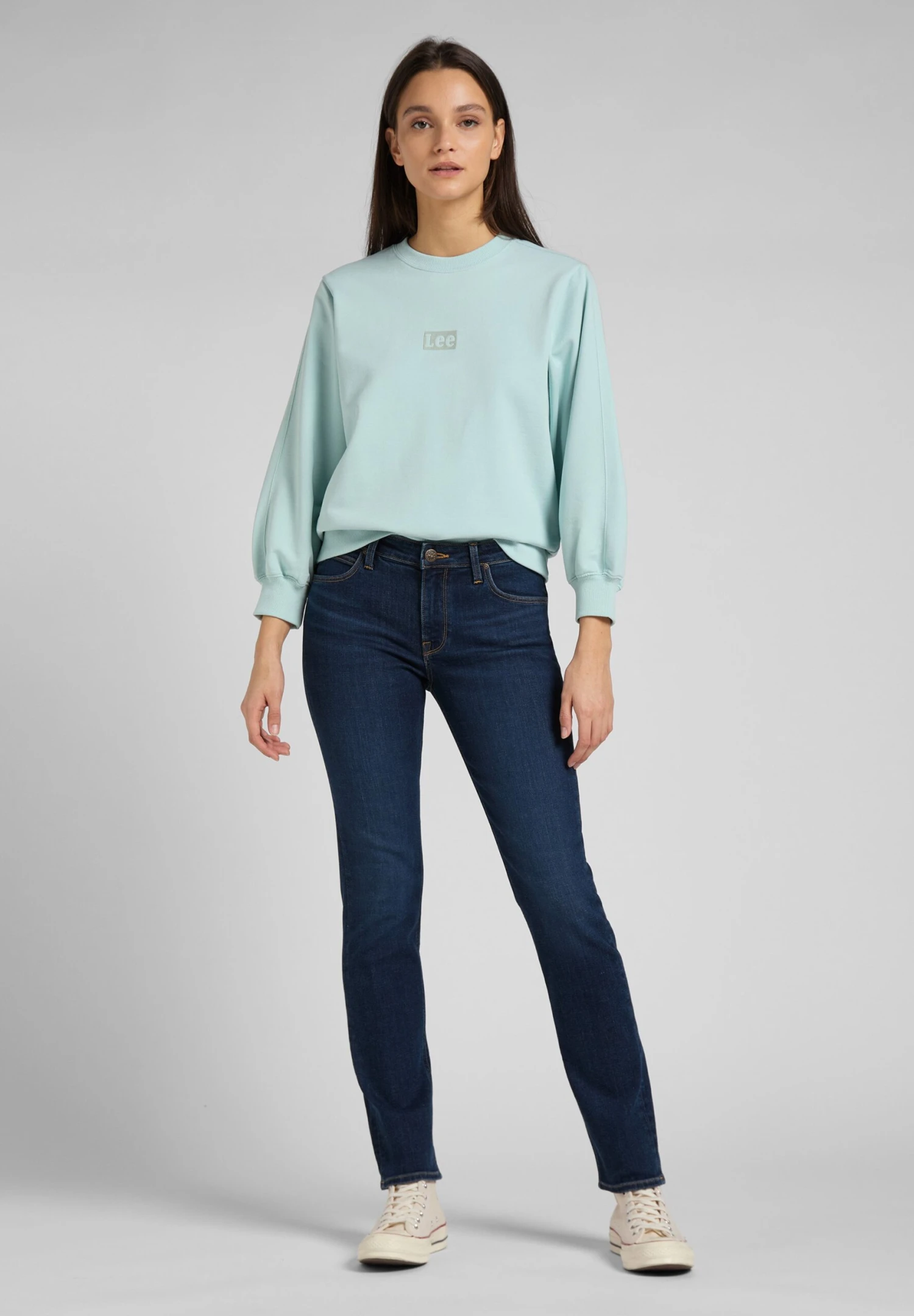 Lee ELLY - Jeansy Slim Fit - Dark Daisy 2 Lee ELLY - Jeansy Slim Fit - Dark Daisy - obrazek 2