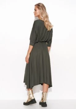 KOMPLET - Spódnica Trapezowa - Khaki 5 KOMPLET - Spódnica Trapezowa - Khaki -Ulla Popken Sklep 4ba32872ab544782bf983230a9de1519