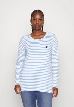 LIA - Bluzka Z Długim Rękawem - Chalk Blue Midnight Heart