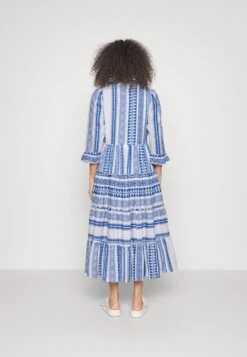 YASANINE 3/4 MIDI DRESS S. - FEST - Długa Sukienka - Birchdetail:w. Olympian Blue 8 YASANINE 3/4 MIDI DRESS S. - FEST - Długa Sukienka - Birchdetail:w. Olympian Blue -Ulla Popken Sklep 52da871d1b634b9b8c1c1dcdc59e4b1b