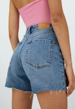 Stradivarius Szorty Jeansowe - Blue Denim -Ulla Popken Sklep 53021ad93078471cb5c521b7e31d768c