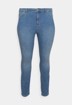 ONLY CARMAKOMA CARKILA-HIRIS HW SK DNM PIMBOX - Jeansy Skinny Fit - Light Blue Denim 8 ONLY CARMAKOMA CARKILA-HIRIS HW SK DNM PIMBOX - Jeansy Skinny Fit - Light Blue Denim -Ulla Popken Sklep 54028c6ce56c4c68a9ba6e06dfa272dc