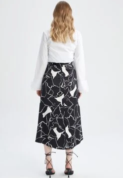 DeFacto Spódnica Trapezowa - Black 5 DeFacto Spódnica Trapezowa - Black -Ulla Popken Sklep 574d43240ca1494a9cc20539e3b8a722