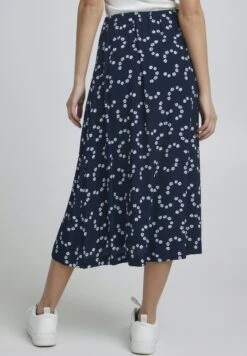 ICHI IHMARGUERITE SK - Spódnica Trapezowa - Total Eclipse -Ulla Popken Sklep 59ba3bf0cbca425bbdb67cf6d8bc9e05