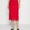 SOPHIA - Spódnica Ołówkowa - Lipstick Red