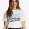 Rich&royal MIT AUFDRUCK - T-shirt Z Nadrukiem - Buttermilk