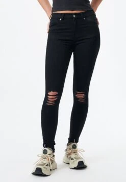 Dr. Denim LEXY - Jeansy Skinny Fit - Black -Ulla Popken Sklep 605726b2c55e41b4a5783982d1665007