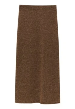 PULL & BEAR SOFT - Spódnica Ołówkowa - Brown 9 PULL & BEAR SOFT - Spódnica Ołówkowa - Brown -Ulla Popken Sklep 60e4b9239cb3452fa748a89439759806