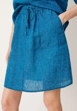 S.Oliver ROCK AUS LEINEN - Spódnica Trapezowa - Dark Teal Melange 10 S.Oliver ROCK AUS LEINEN - Spódnica Trapezowa - Dark Teal Melange -Ulla Popken Sklep 611c1667306243739940bd9eff7f0ec0