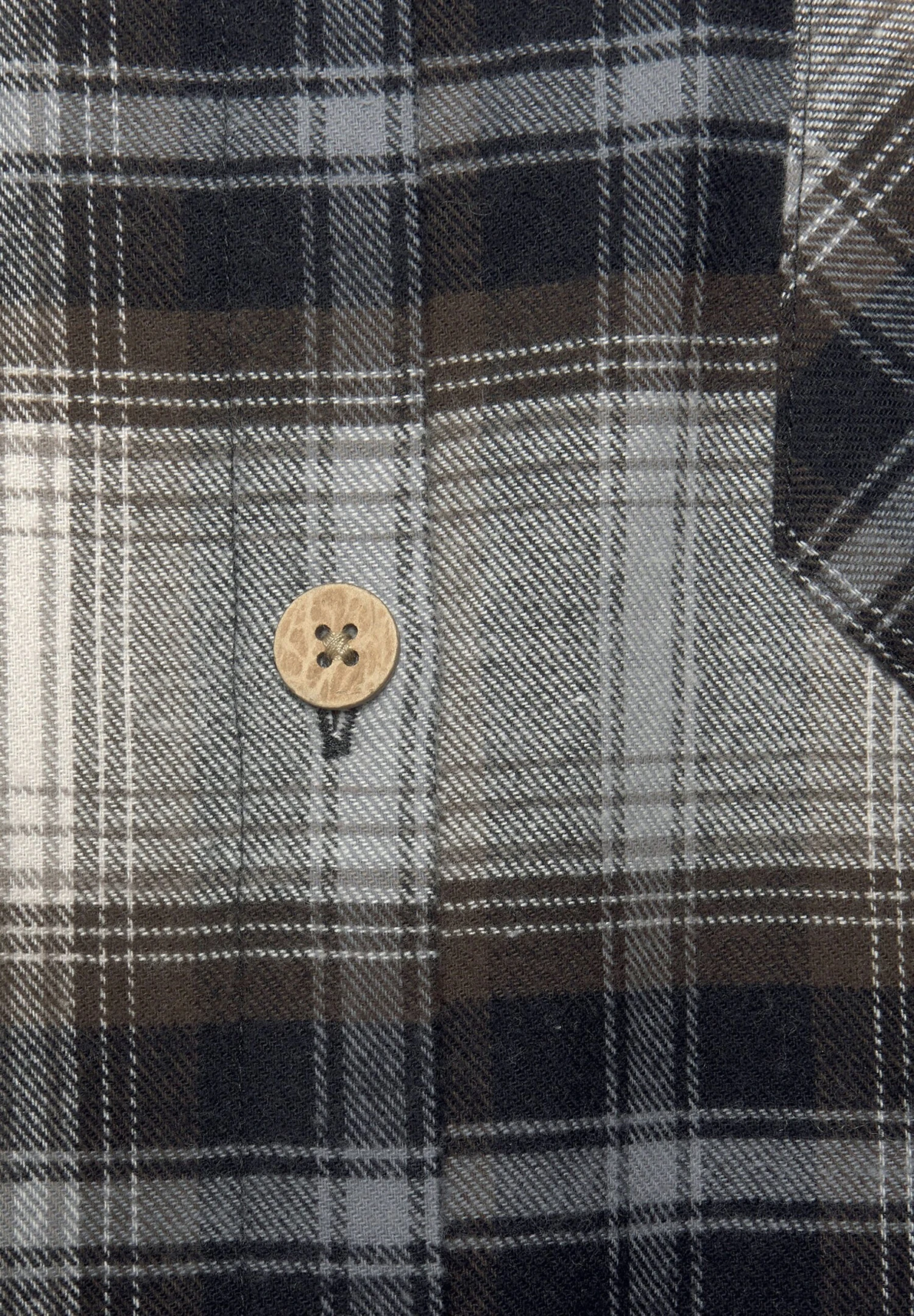 Buffalo Sukienka Koszulowa - Braun Kariert 5 Buffalo Sukienka Koszulowa - Braun Kariert - obrazek 5