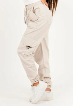 SIXTH JUNE Bojówki - Beige -Ulla Popken Sklep 66aa1814eb0a425cac7562b15977a1bb