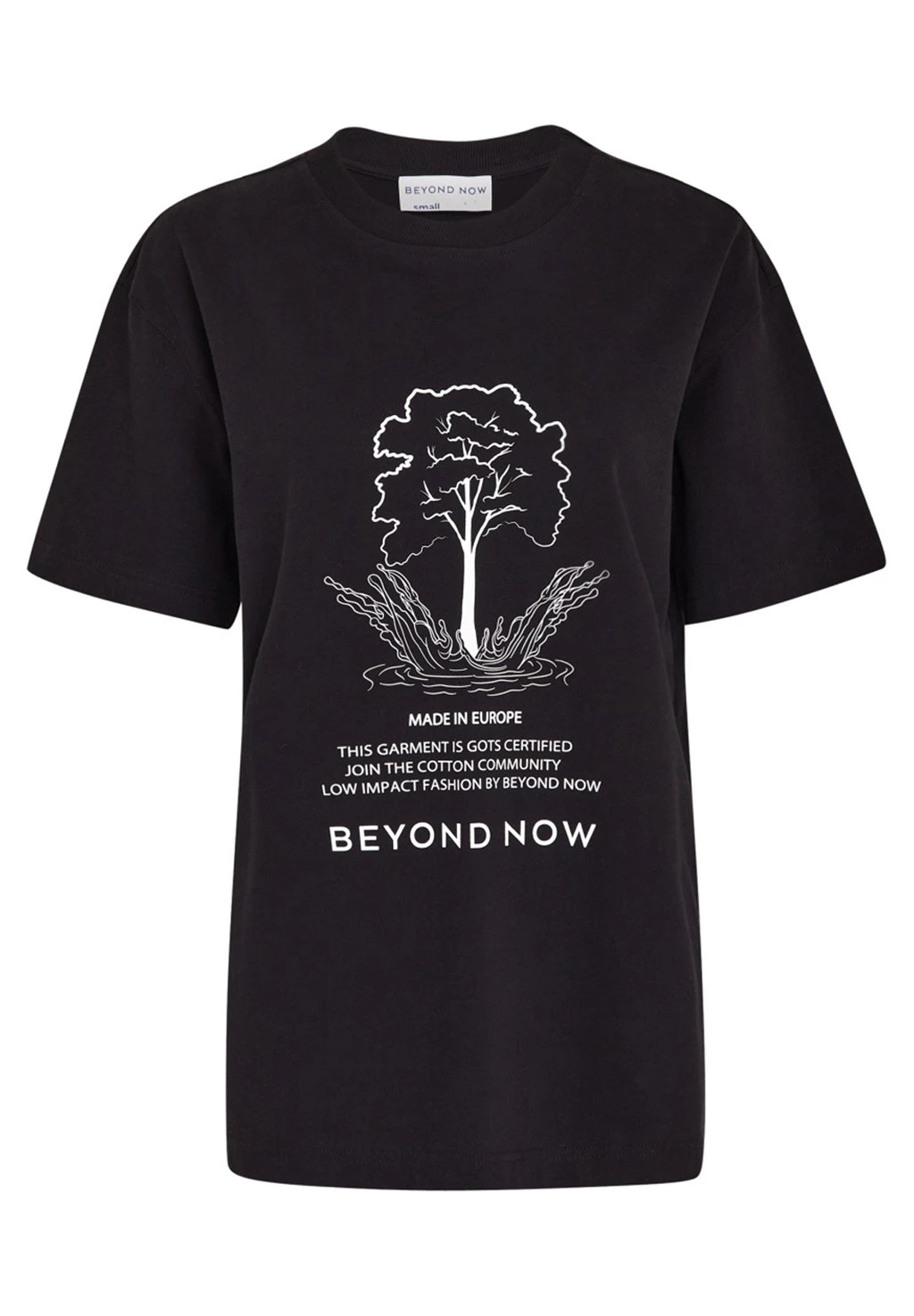 EMMA - T-shirt Z Nadrukiem - Black 6 EMMA - T-shirt Z Nadrukiem - Black - obrazek 6