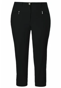 Ulla Popken Spodnie Materiałowe - Schwarz -Ulla Popken Sklep 6cab3c3e2a4f468dab9ea390d1593ec6