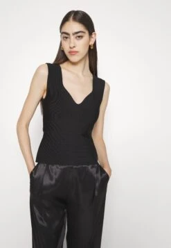 HERVE LEGER ICON SWEETHEART - Top - Black 13 HERVE LEGER ICON SWEETHEART - Top - Black -Ulla Popken Sklep 6cb49e89f9a74e248be6f131d9083fad