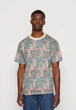 Kaotiko ETHNIC UNISEX - T-shirt Z Nadrukiem - Green