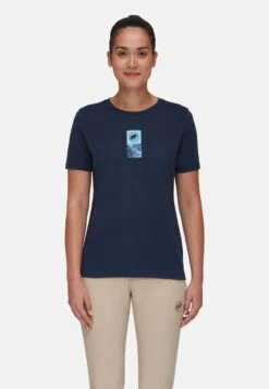 Mammut CORE EMBLEM - Koszulka Sportowa - Marine