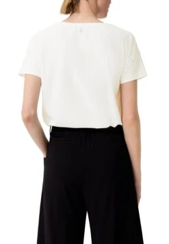 Comma MIT FRONTPRINT - T-shirt Z Nadrukiem - Weiß 12 Comma MIT FRONTPRINT - T-shirt Z Nadrukiem - Weiß -Ulla Popken Sklep 71bc5394dfbb497cbc8a52d63acd43b2