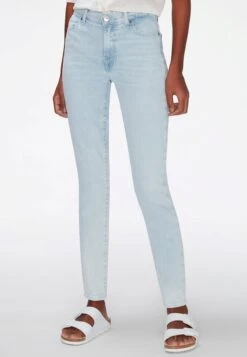 7 For All Mankind HW SLIILLYOUCHO - Jeansy Skinny Fit - Light Blue