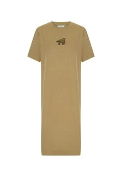 Twist RELAXED FIT EMBROIDERED COMBED COTTON - Sukienka Letnia - Green -Ulla Popken Sklep 7357e2ff0b3c44e9ba21099ee285f429