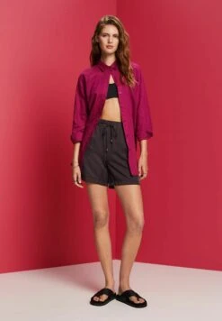 ESPRIT Szorty - Anthracite -Ulla Popken Sklep 781074b6f32f4a38a36d4f997d7a4b81