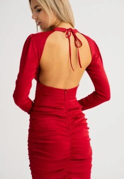 CHARLOTTE - Sukienka Koktajlowa - Czerwony -Ulla Popken Sklep 78a6b2bb77d542b2b183826eeba26083