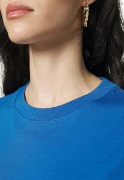 WASHED BASIC LOOSE TEE - T-shirt Basic - Blue -Ulla Popken Sklep 7a06898f71ab428b8fec143591b94f68