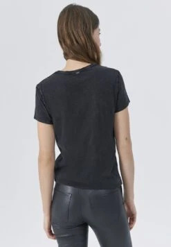 Ikks MIT PRINT - T-shirt Z Nadrukiem - Black 6 Ikks MIT PRINT - T-shirt Z Nadrukiem - Black -Ulla Popken Sklep 7ad1674334774304b3531861d06747fb