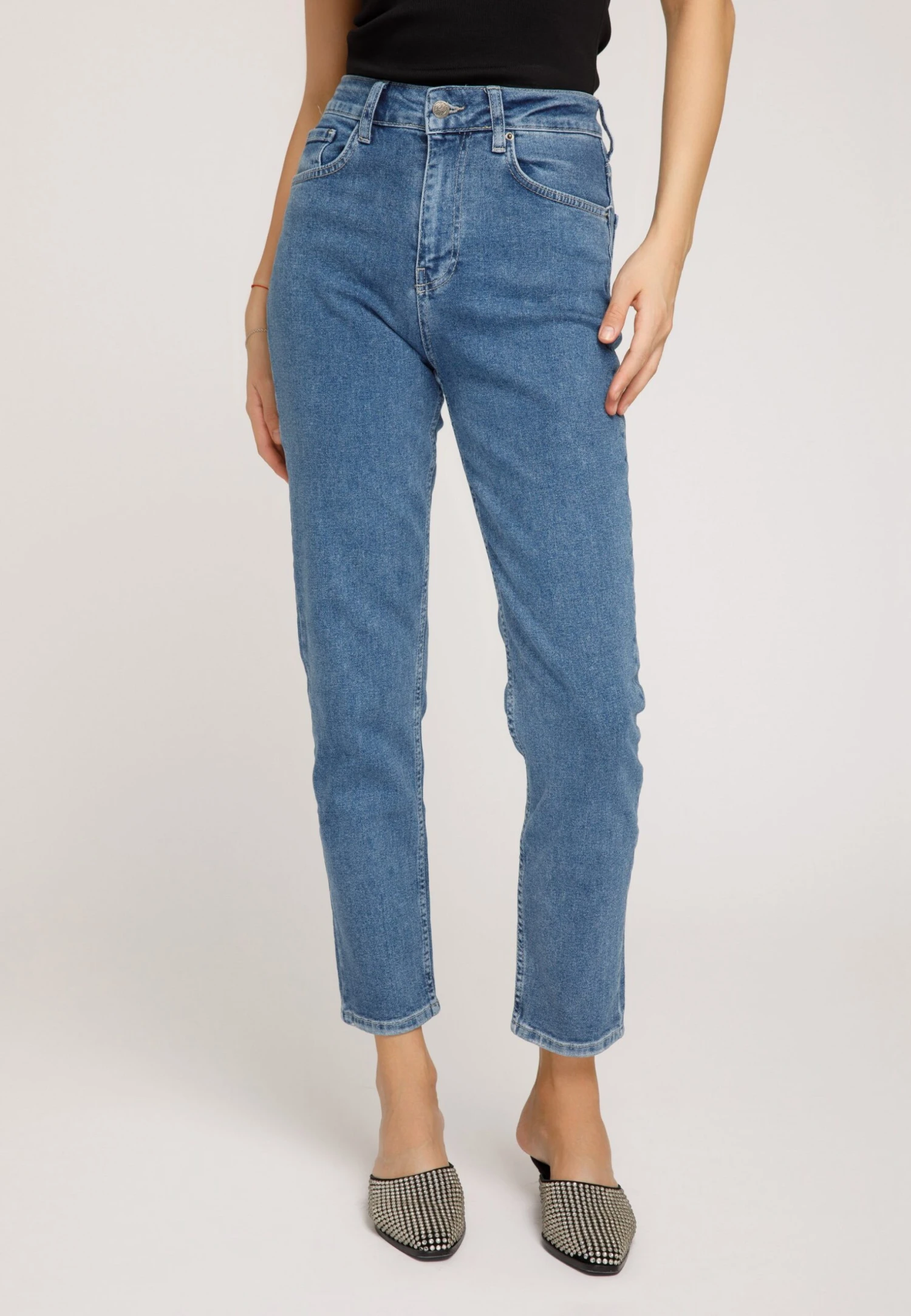 Jeansy Slim Fit - Blue Denim 1 Jeansy Slim Fit - Blue Denim