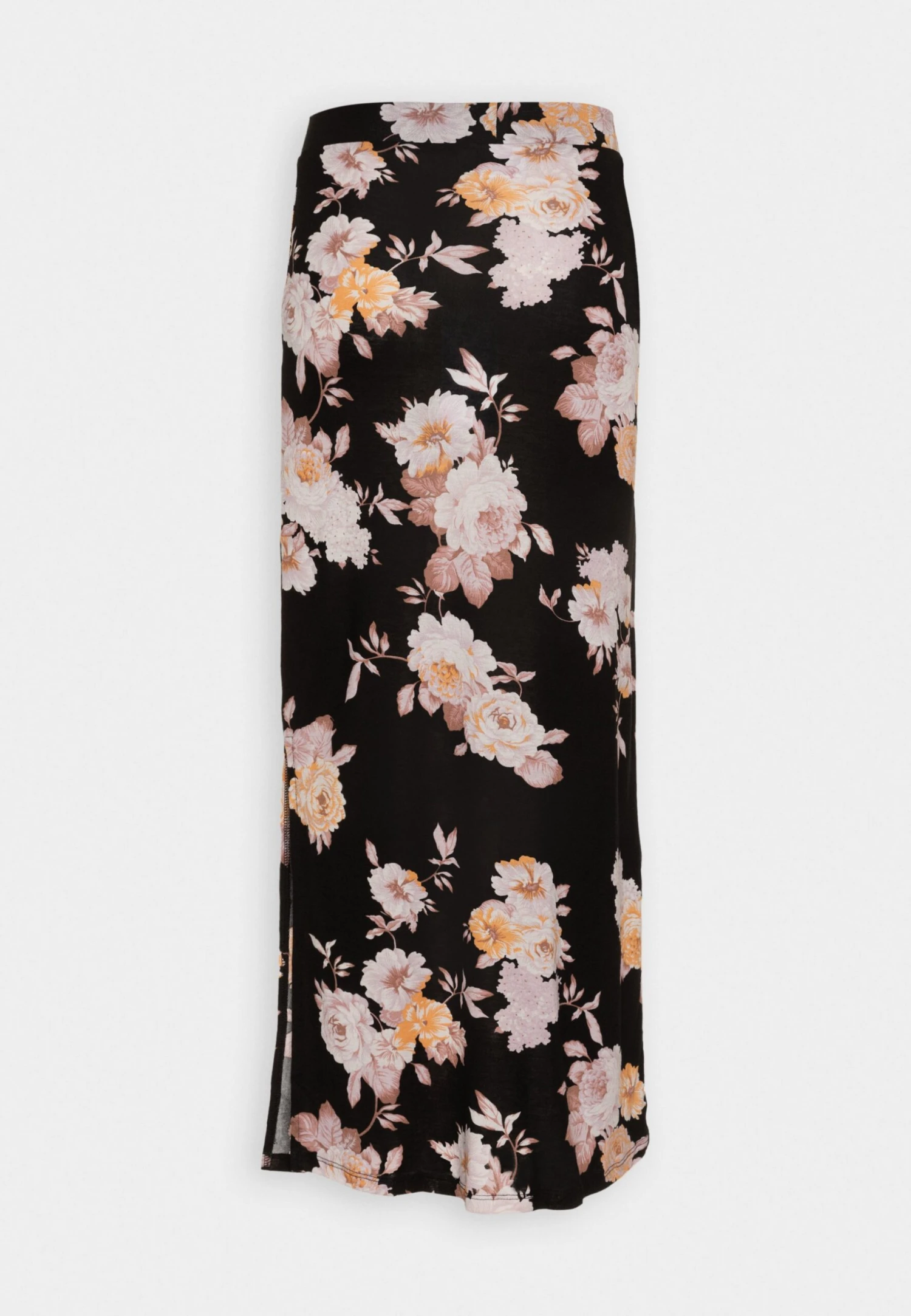 Vila VIKAMI MIDI SKIRT - Spódnica Trapezowa - Black 5 Vila VIKAMI MIDI SKIRT - Spódnica Trapezowa - Black - obrazek 5