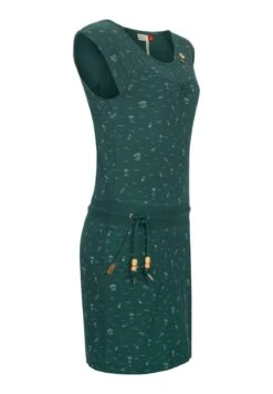 Ragwear PENELOPE W - Sukienka Etui - Dark Green Print -Ulla Popken Sklep 80c4324ca2f849f5897295c468374ab2