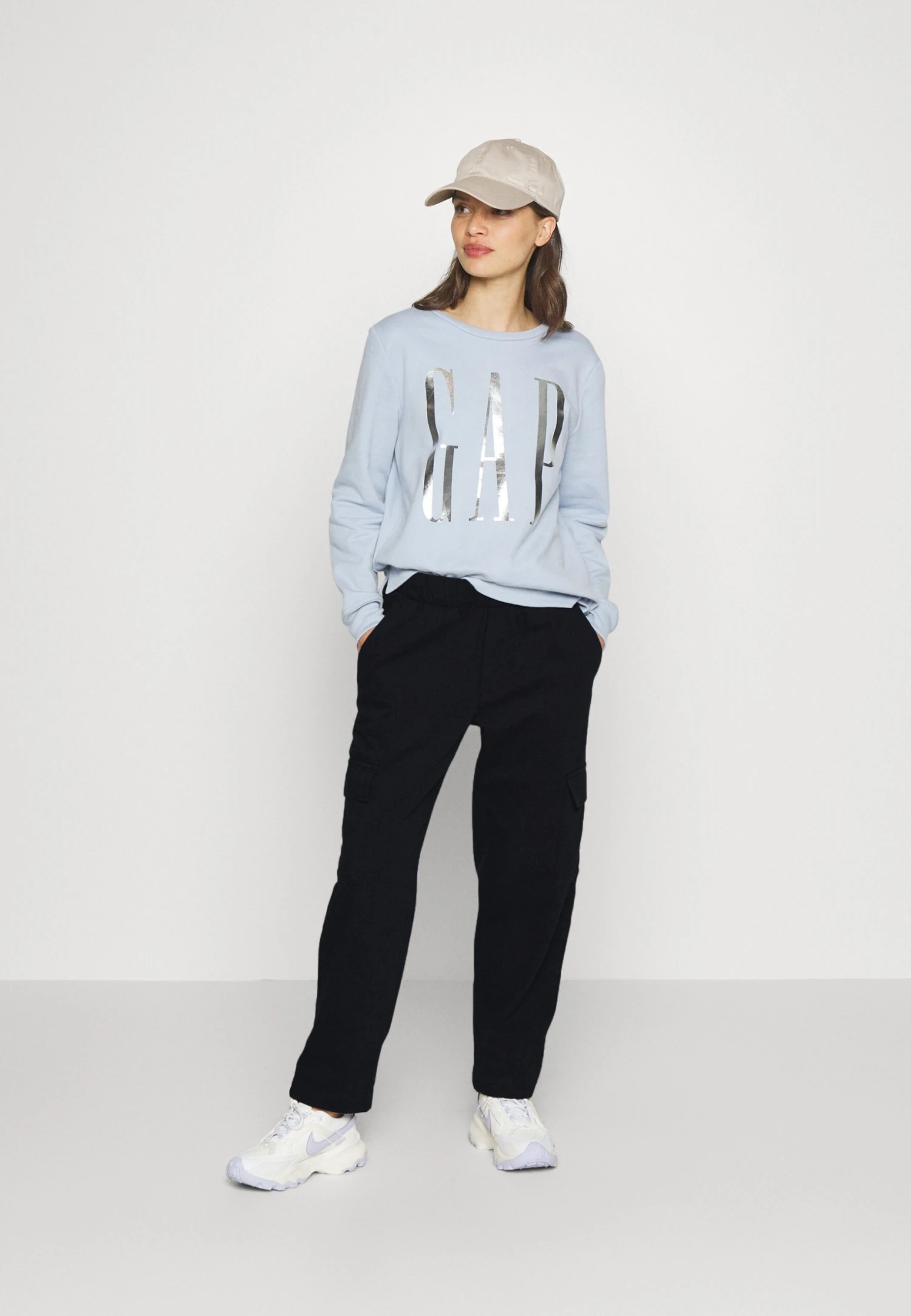 BROKEN PULL ON PANT - Bojówki - Black 2 BROKEN PULL ON PANT - Bojówki - Black - obrazek 2