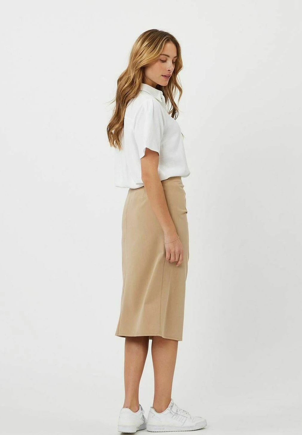 Moves KASTALLA - Spódnica Ołówkowa - Warm Sand 3 Moves KASTALLA - Spódnica Ołówkowa - Warm Sand - obrazek 3