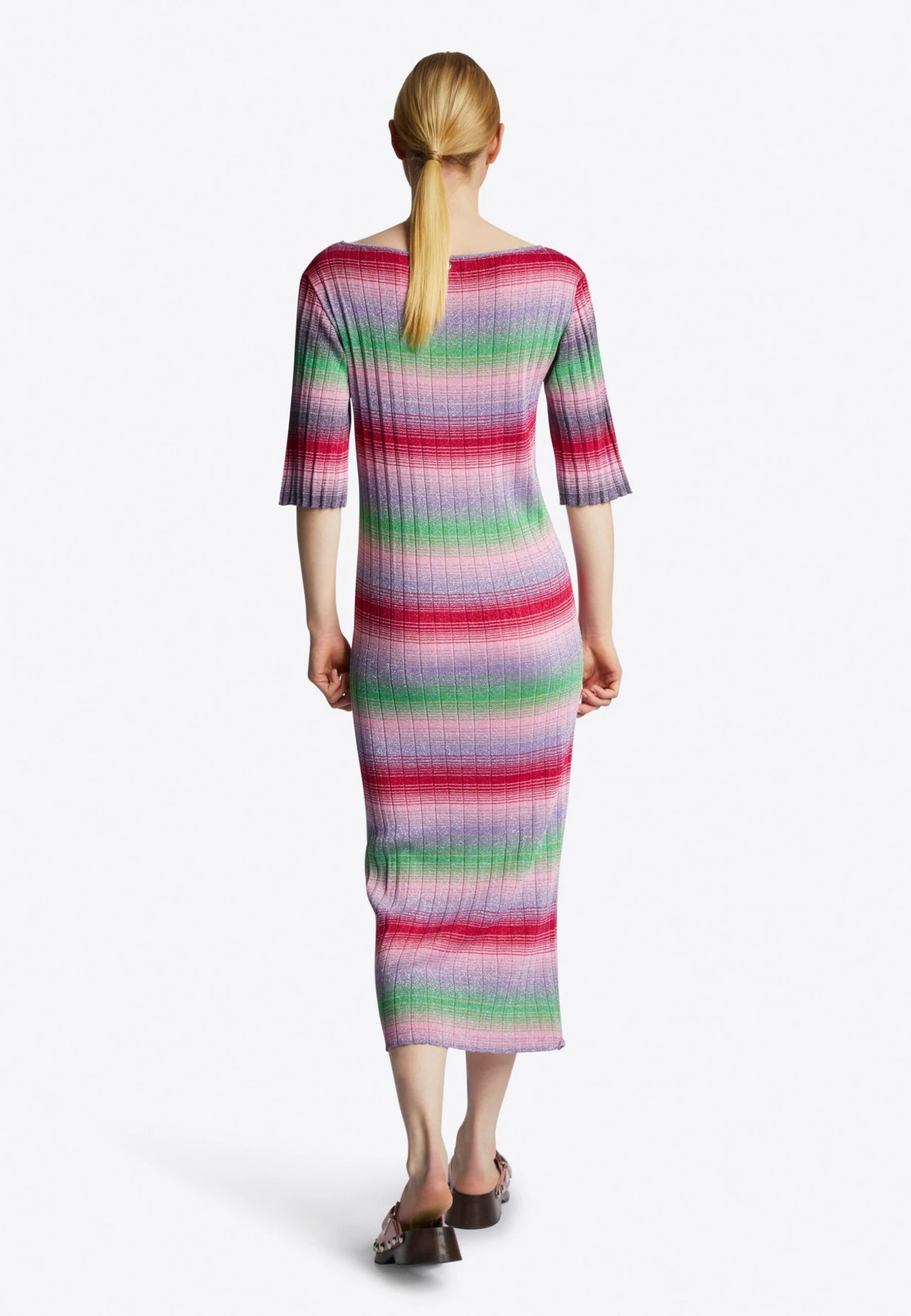 Rich&royal Sukienka Dzianinowa - Royal Purple 3 Rich&royal Sukienka Dzianinowa - Royal Purple - obrazek 3