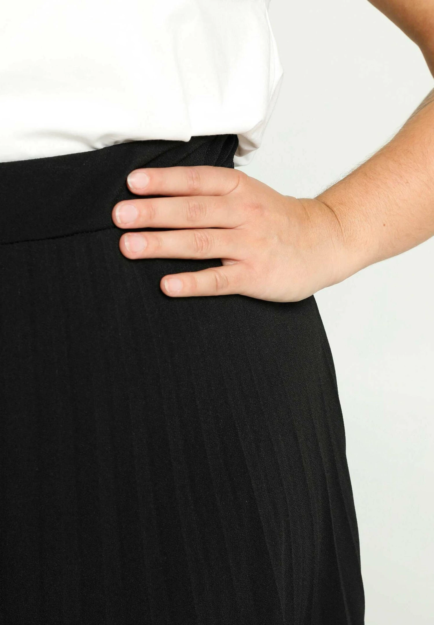 LONGUE PLISSÉE - Spódnica Plisowana - Black 7 LONGUE PLISSÉE - Spódnica Plisowana - Black - obrazek 7