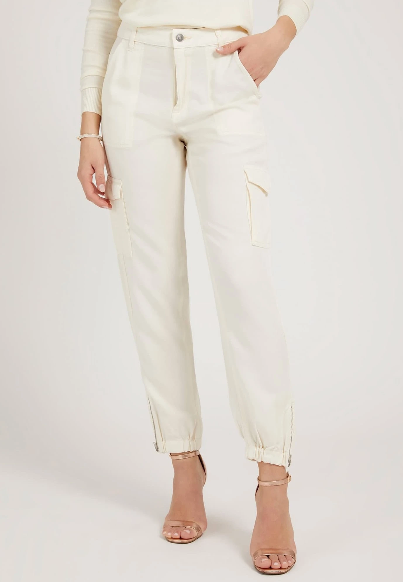 Guess Bojówki - Weiß 1 Guess Bojówki - Weiß