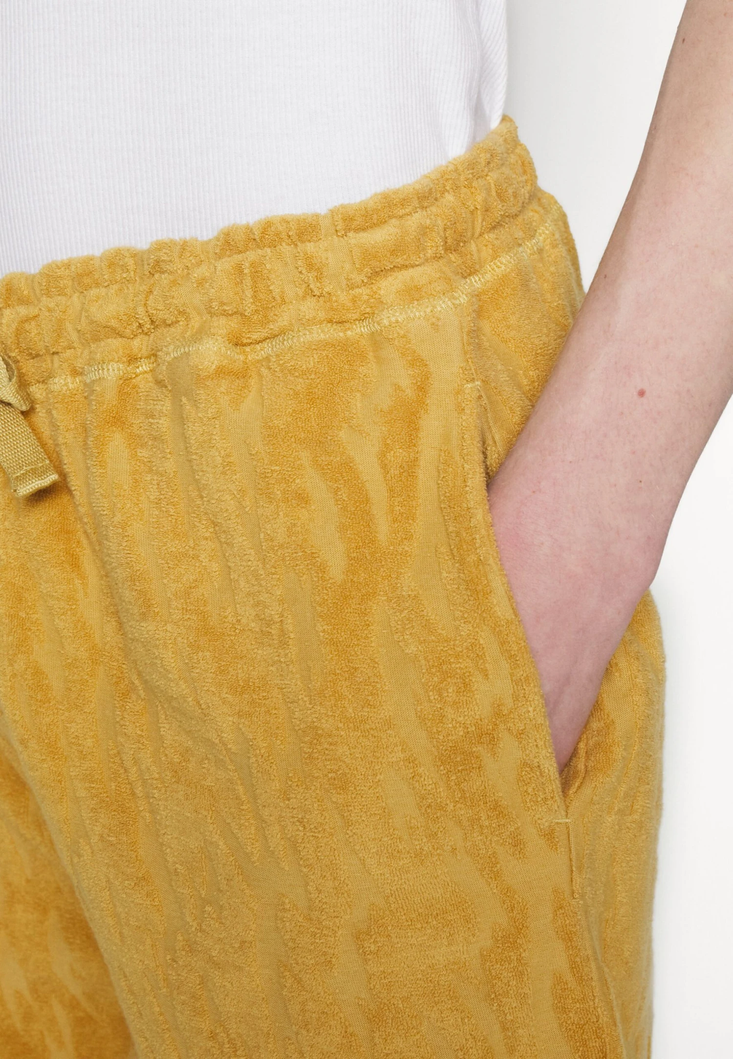 UNISEX - Szorty - Mustard 6 UNISEX - Szorty - Mustard - obrazek 6