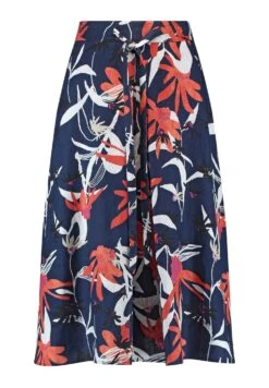 Gerry Weber LANG WEIT LANGER AUS - Spódnica Trapezowa - Blau Rot Orange Druck 11 Gerry Weber LANG WEIT LANGER AUS - Spódnica Trapezowa - Blau Rot Orange Druck -Ulla Popken Sklep 896dc8ad9b984c0fb94840338b9edb28