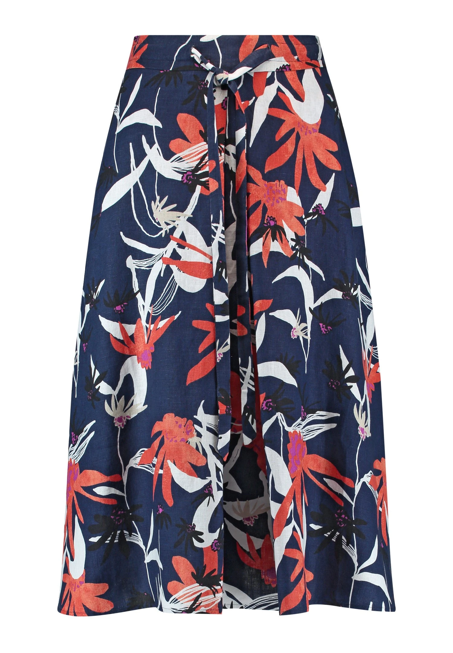 Gerry Weber LANG WEIT LANGER AUS - Spódnica Trapezowa - Blau Rot Orange Druck 5 Gerry Weber LANG WEIT LANGER AUS - Spódnica Trapezowa - Blau Rot Orange Druck - obrazek 5