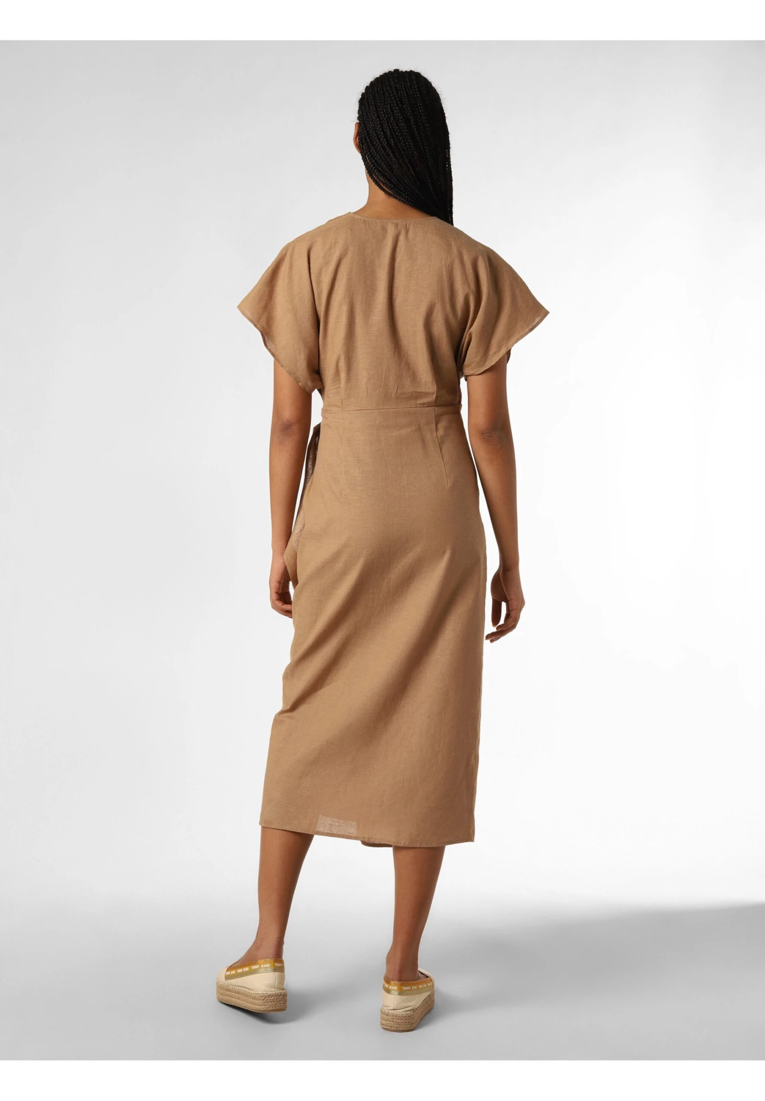 APRIORI - Sukienka Letnia - Camel 2 APRIORI - Sukienka Letnia - Camel - obrazek 2