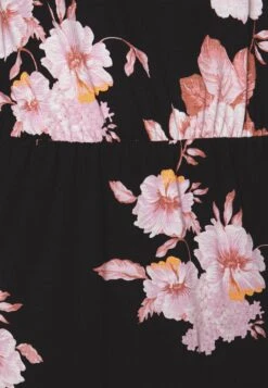 VIKAMI STRAP LONG DRESS - Sukienka Z Dżerseju - Black -Ulla Popken Sklep 8ac8ccf830194500a7f9543828b5f055