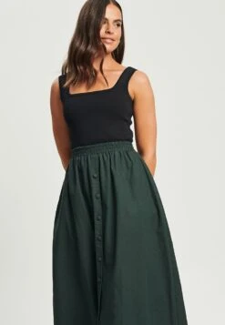 DODI - Spódnica Trapezowa - Emerald -Ulla Popken Sklep 8b20ea41cc924eaa9dc1e20ae5e33ce3