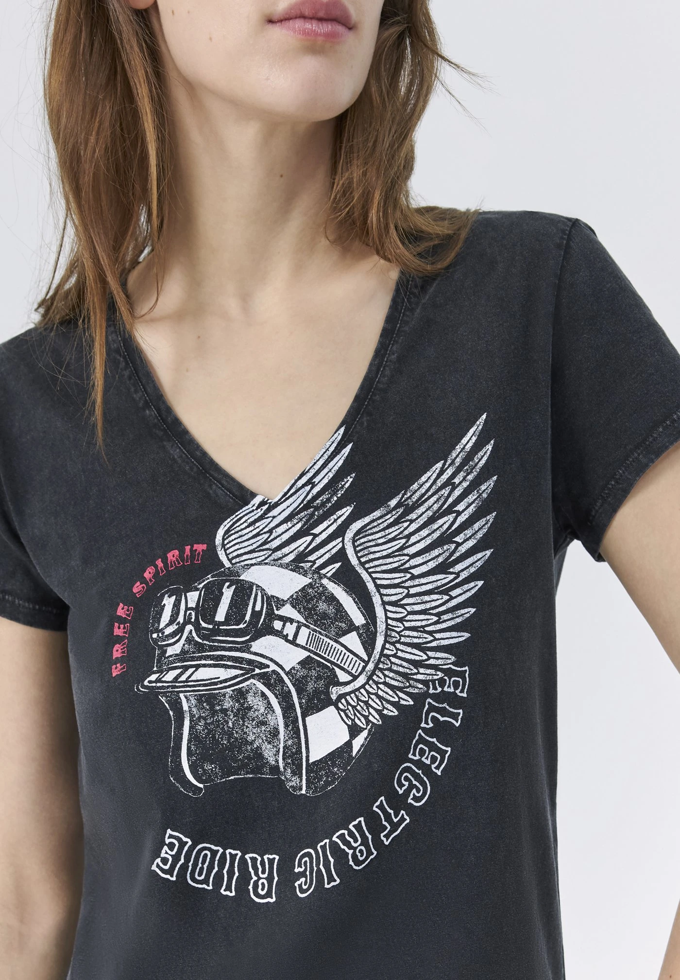 Ikks MIT PRINT - T-shirt Z Nadrukiem - Black 4 Ikks MIT PRINT - T-shirt Z Nadrukiem - Black - obrazek 4