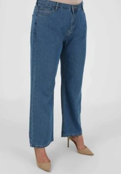 ALIA - Jeansy Straight Leg - Dark Blue 9 ALIA - Jeansy Straight Leg - Dark Blue -Ulla Popken Sklep 8da913790b54496eab3d2847fad569b5