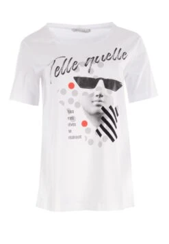 HELMIDGE T-shirt Z Nadrukiem - Weiss Brille 11 HELMIDGE T-shirt Z Nadrukiem - Weiss Brille -Ulla Popken Sklep 91999e3a297b4128964256f88883181e