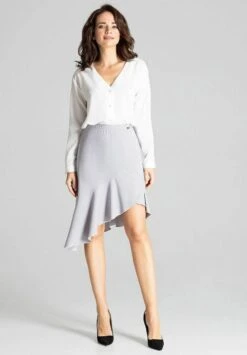 Spódnica Trapezowa - Grey