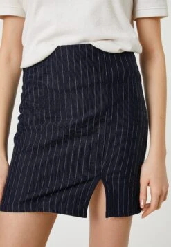 Koton SIDE SLITTED SLIM FIT - Spódnica Mini - Navy Stripe 9 Koton SIDE SLITTED SLIM FIT - Spódnica Mini - Navy Stripe -Ulla Popken Sklep 932ec49731a84baab68da0afab8b0faf